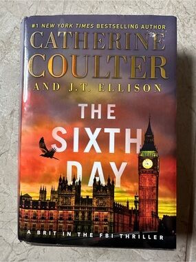 The Sixth Day Catherine Coulter hardcover book